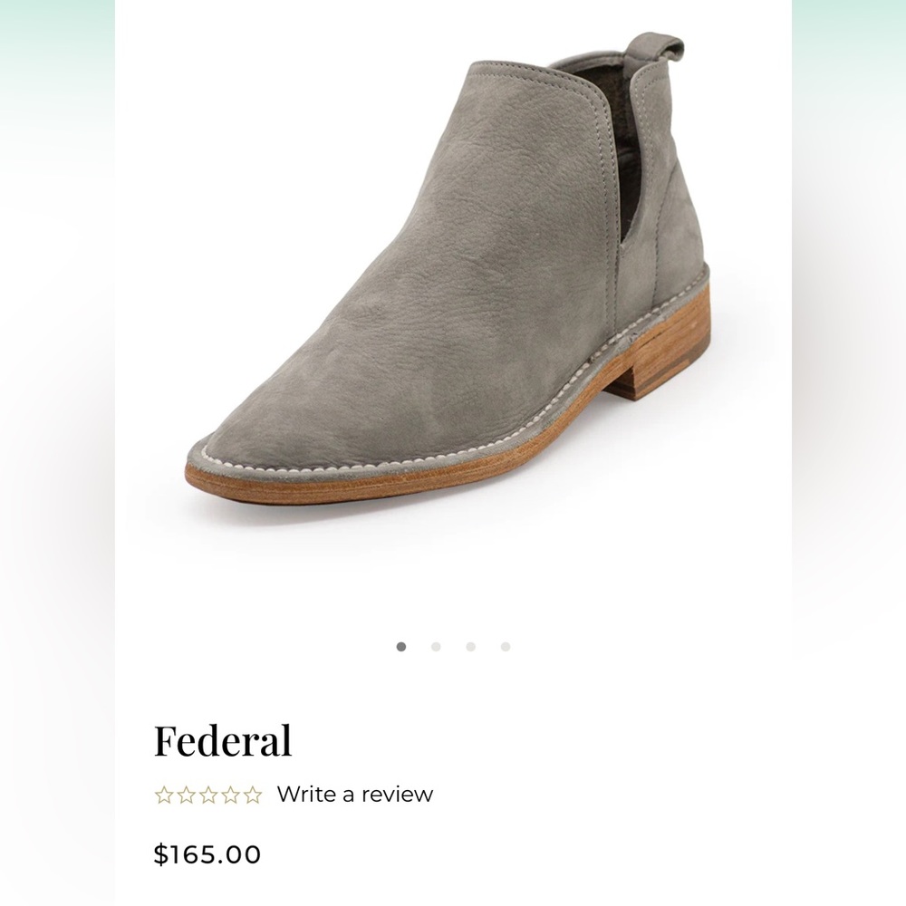 Never worn Charleston Shoe Federal bootie